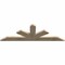 Ekena Millwork Saratoga Rough Sawn Timber Gable Bracket, Douglas Fir, 72"W x 24"H x 2"D x 6"F, 8/12 Pitch GBW072X24X0206SAR00RDF - alternate 5